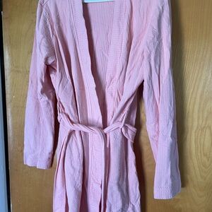 UGG Coral Textured Lounge Robe Size L